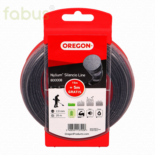 NYLIUM SILENCIO-FADEN PROMOPACK, 2,0 mmx 20 m 
