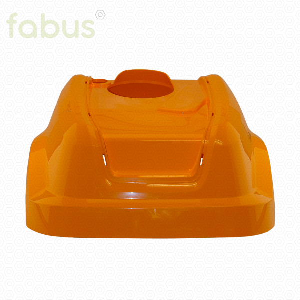 ENGINE HOOD [YELLOW] - FRONT MOWER 