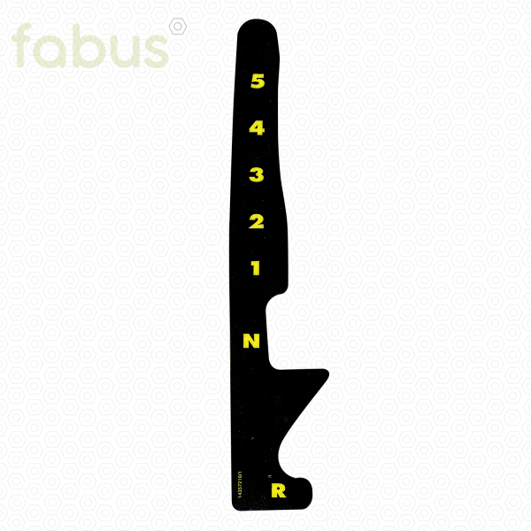 GEAR DECAL TCJ - RIDE-ON 