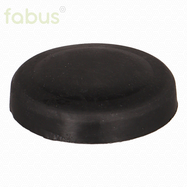 HUB CAP [BLACK] - FRONT MOWER 